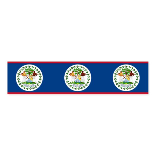 Napkin Band with flag of Belize