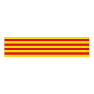 Napkin Band with flag of Catalonia