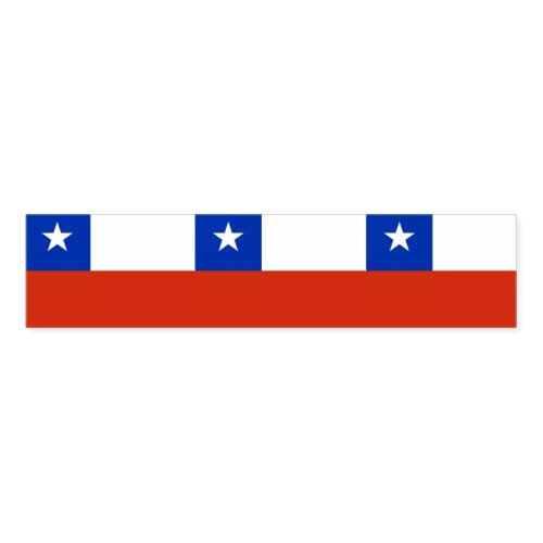 Napkin Band with flag of Chile