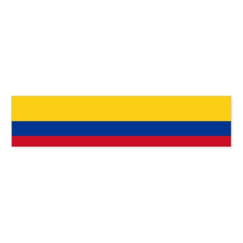Napkin Band with flag of Colombia
