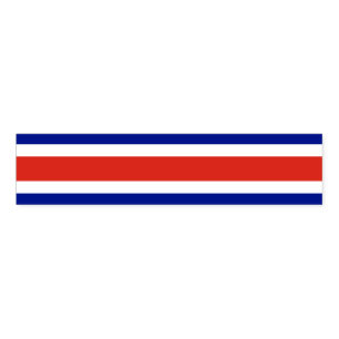 Napkin Band with flag of Costa Rica