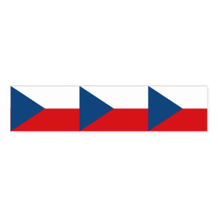 Napkin Band with flag of Czechia