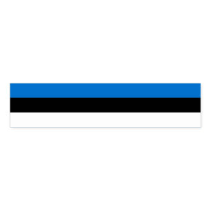 Napkin Band with flag of Estonia