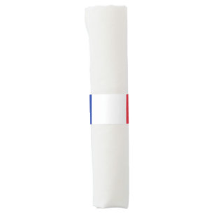 Napkin Band with flag of France