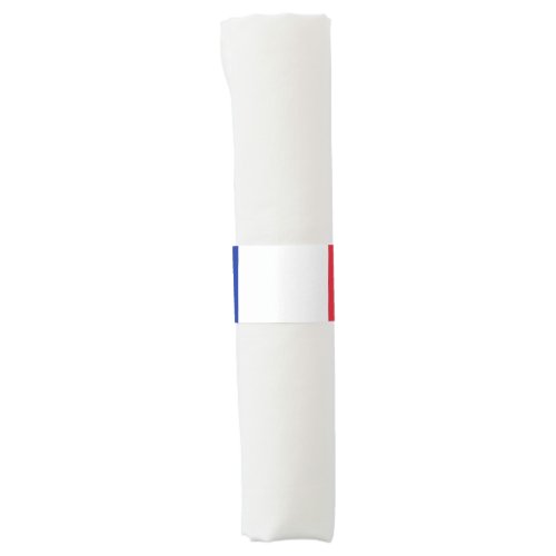 Napkin Band with flag of France