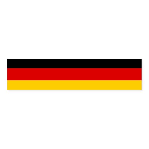 Napkin Band with flag of Germany Zazzle