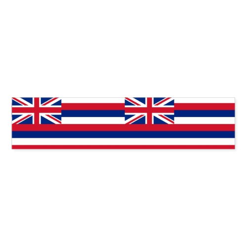 Napkin Band with flag of Hawaii USA