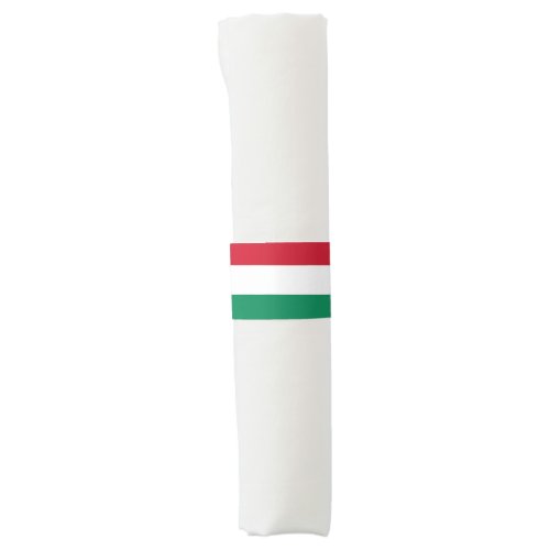 Napkin Band with flag of Hungary