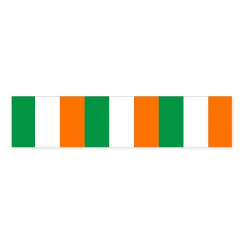Napkin Band with flag of Ireland