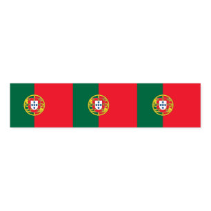 Napkin Band with flag of Portugal