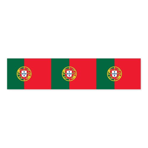 Napkin Band with flag of Portugal