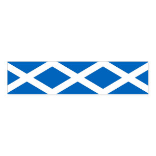 Napkin Band with flag of Scotland, UK