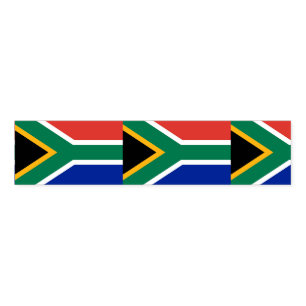 Napkin Band with flag of South Africa
