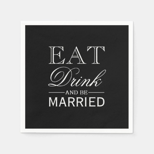 Napkin | Eat Drink & Be (Front)