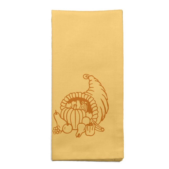 Napkin - Fall Harvest (Folded)
