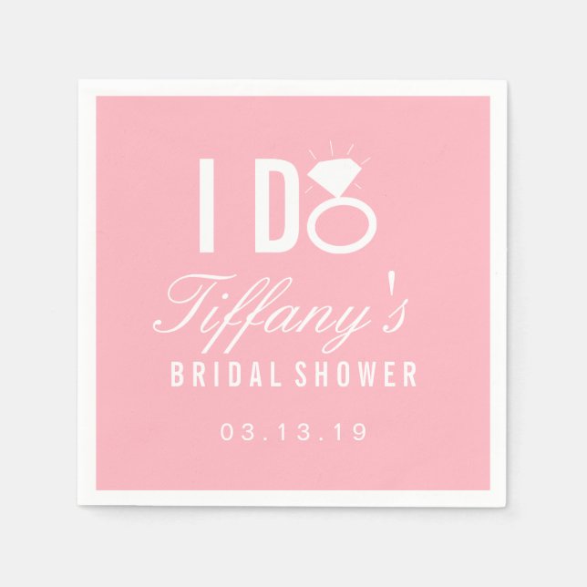 Napkin - I DO (Front)