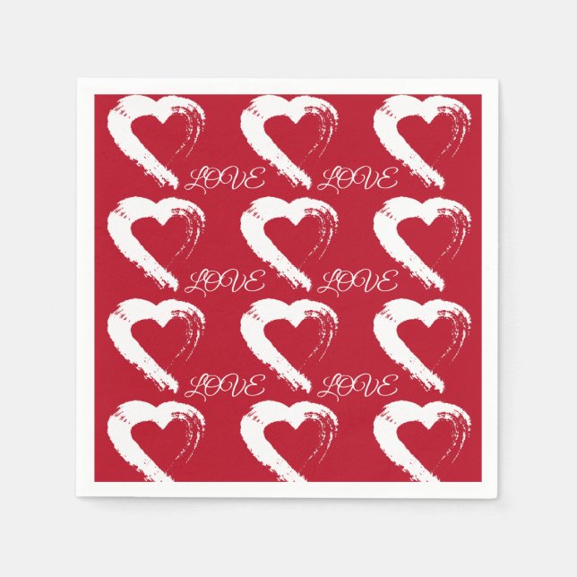 Napkin Moon Heart  (Front)