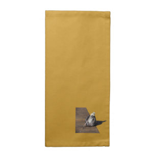 Napkin - Pelican on boardwalk