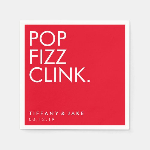 Napkin _ Pop Fizz Clink