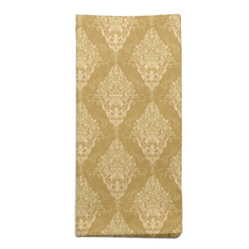 Napkin Set_Gold Damask