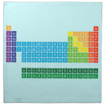 periodic  table  of  elements  Napkins