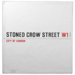 stoned crow Street  Napkins