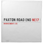 PAXTON ROAD END  Napkins