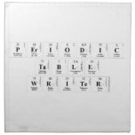 Periodic
 Table
 Writer  Napkins