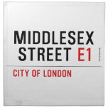 MIDDLESEX  STREET  Napkins