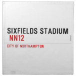 Sixfields Stadium   Napkins