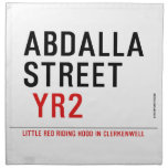 Abdalla  street   Napkins