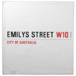 Emilys Street  Napkins