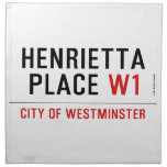 Henrietta  Place  Napkins