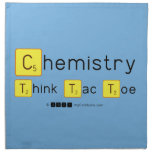 Chemistry
 Think Tac Toe  Napkins