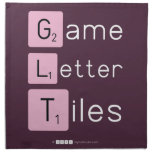 Game
 Letter
 Tiles  Napkins