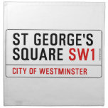 St George's  Square  Napkins