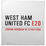 WEST HAM UNITED FC  Napkins