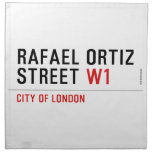 Rafael Ortiz Street  Napkins