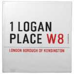 1 logan place  Napkins