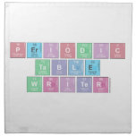 Periodic
 Table
 Writer  Napkins