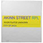Akinn Street  Napkins