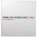 panna love patrick street   Napkins