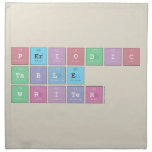 Periodic
 Table
 Writer  Napkins