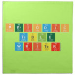 Periodic
 Table
 Writer  Napkins
