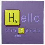 Hello
 lorna Cabrera 
 
   Napkins