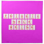 Periodic
 Table
 Writer  Napkins