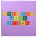 Periodic
 Table
 Writer  Napkins