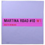 Martina Road #10  Napkins