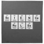 science
 rules  Napkins