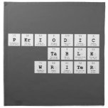 Periodic
 Table
 Writer  Napkins